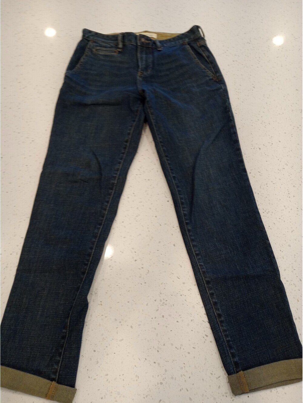 Gap Slim Stretch Jeans Womens Size 29x32 Medium Blue Wash Denim